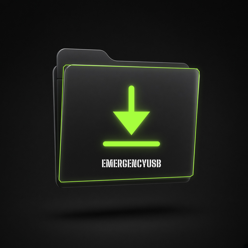 EmergencyUSB digital download