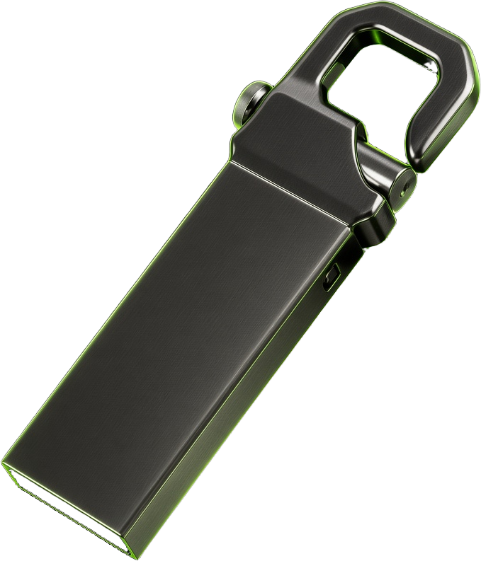 EmergencyUSB 128GB metal drive